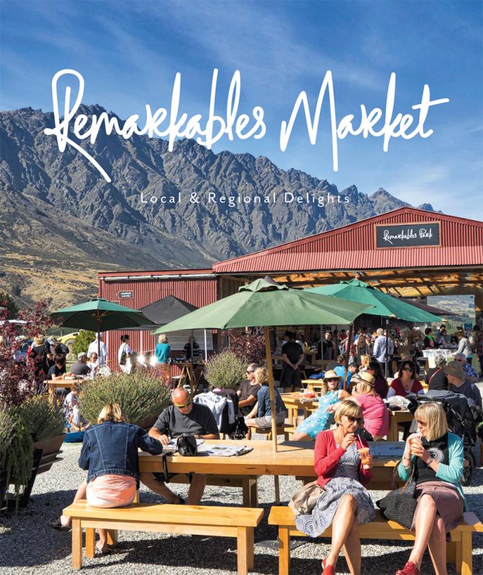Vibrant atmosphere of Remarkables Market. 