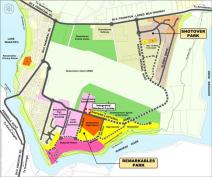 Plan of Remarkables Park Town Centre proposed integrated medical facility